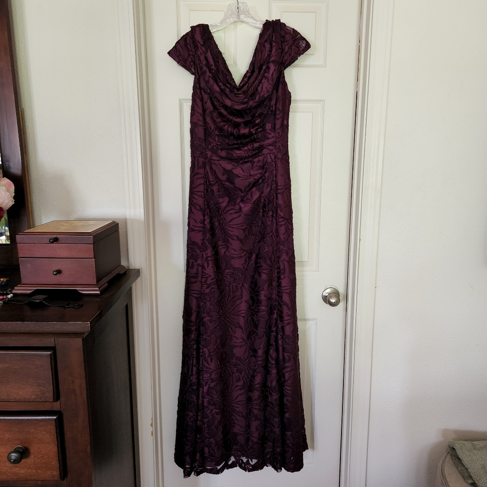 Tahari evening gown